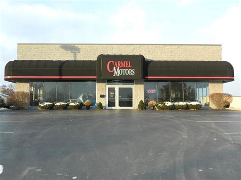Carmel motors - Shop Carmel Motors selection of 249 used cars, trucks and SUVs for sale in Indianapolis, IN. Carmel Motors (317) 765-2251. Close Search. Opens today at 9:00 AM ... 